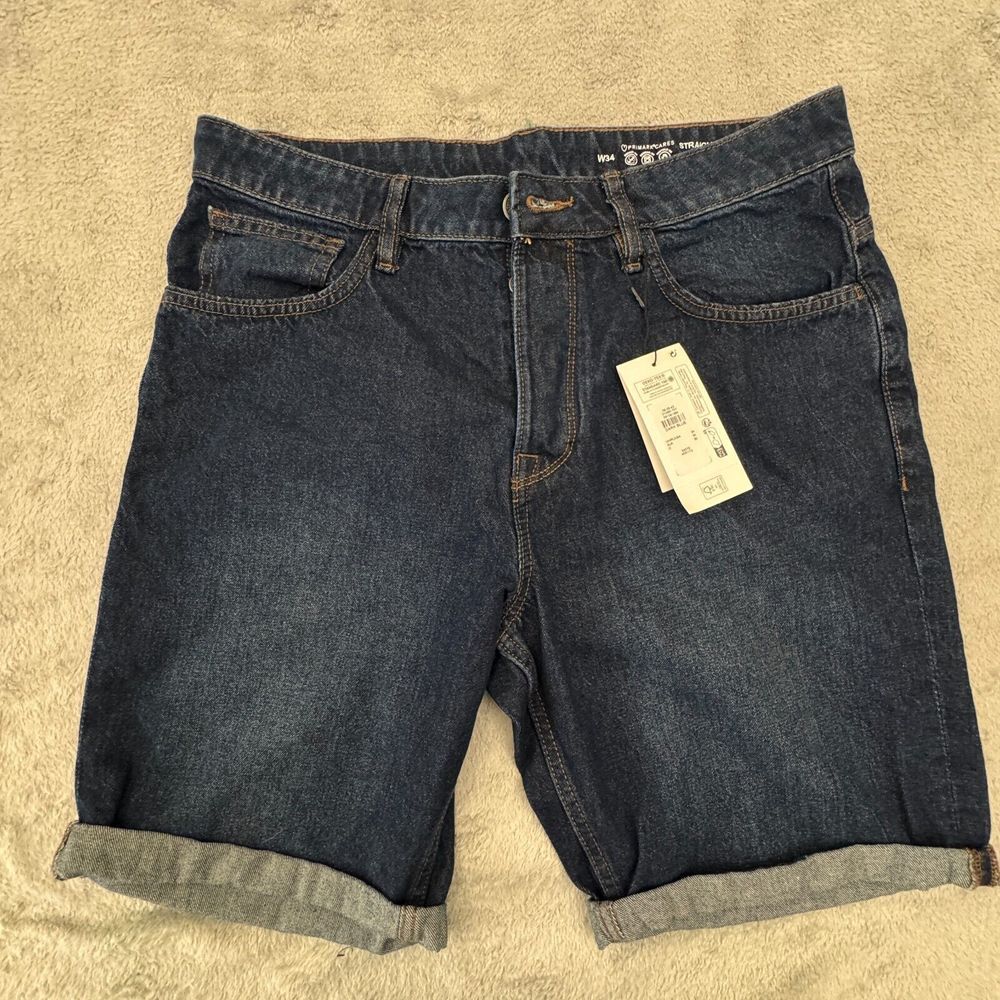 Denim Co. NWT Denim‎ Shorts Size 34 Straight Blue